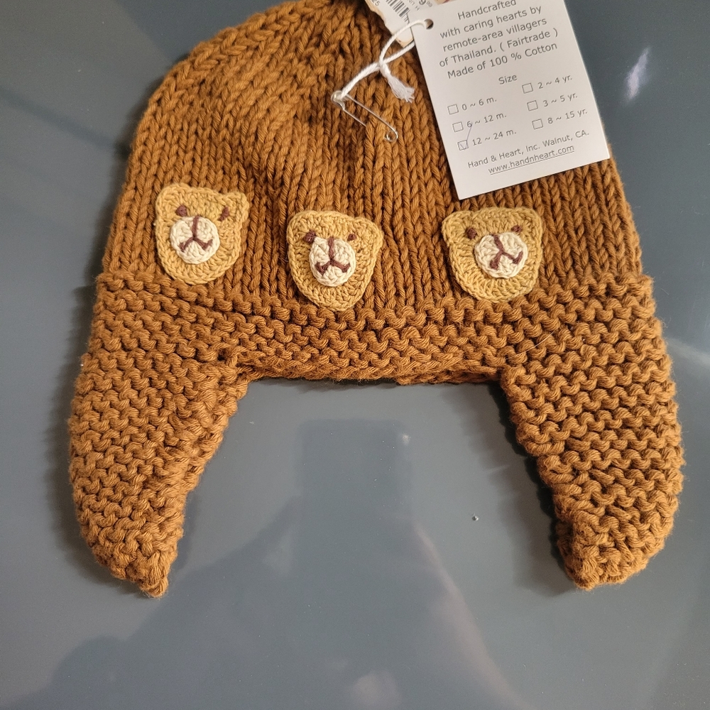 Baby knitted hat